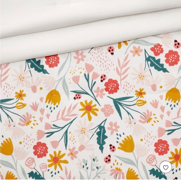 Pillowfort Multicolor Floral Quilt Bedset - Picture 6 of 9